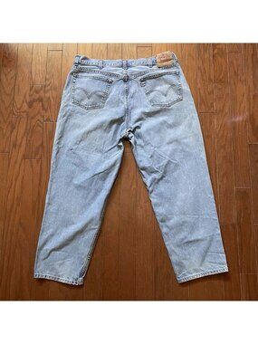 Vintage Levis 560 Baggy Denim Jeans Skater Rave 90s Y2K - Men's Sz 42x30